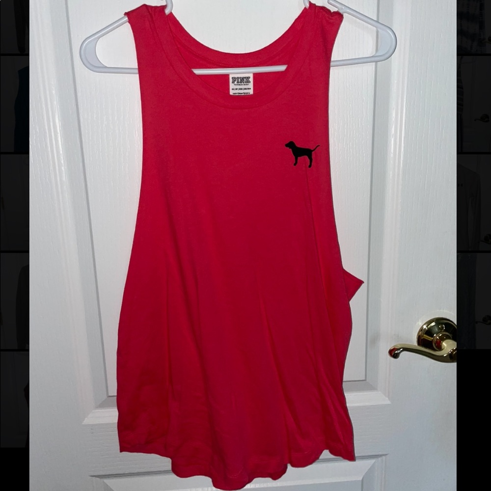 PINK muscle tee